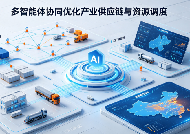 四方台区AI 智能体 Geo 优化重塑产业链空间调度体系，打通仓储运输全链路
